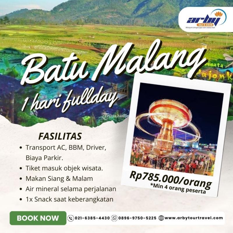 Paket Tour Batu Malang 1 Hari Full Day - Jakarta Pusat 