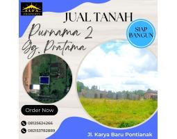 Dijual Tanah Jalan Purnama 2 LT500 m2 SHM - Pontianak Kalimantan Barat 
