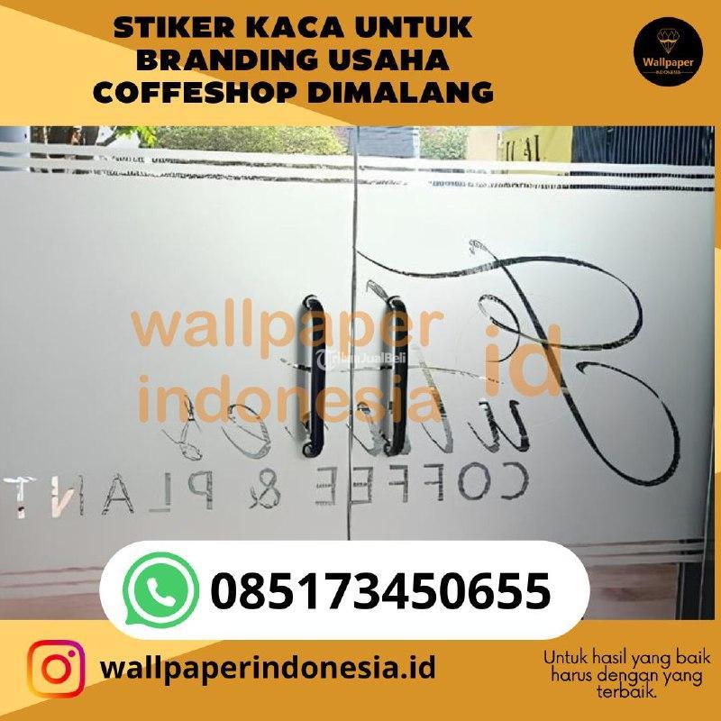 Stiker Kaca untuk Branding Usaha Coffeshop - Malang Kota Jawa Timur