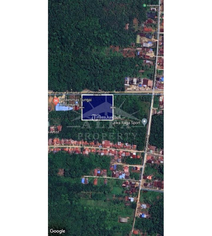 Disewakan Tanah Luas 7996m2 SHM Trans Kalimantan Ambawang Pontianak - Kubu Raya Kalimantan Barat