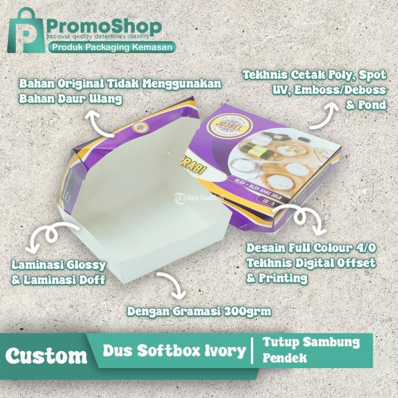 Cetak Box Kemasan Packaging Makanan Ivory Percetakan Dus Terdekat - Surabaya Jawa Timur