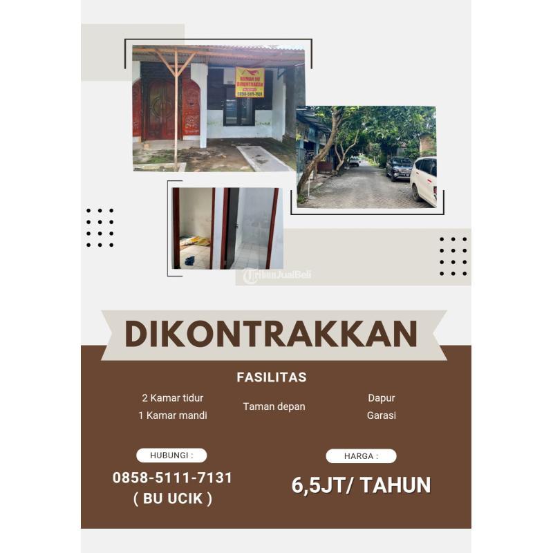 Dikontrakkan Rumah Luas 6x12m Siap Huni - Sidoarjo Jawa Timur