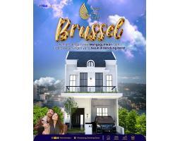 Dijual Rumah Mewah 2 Lantai Konsep Eropa LT80 LB60 Suasana Asri dan Sejuk di Cihanjuang - Bandung Barat Jawa Barat