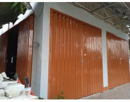 Pembuatan Pintu Besi Harmonika atau Folding Gate - Banjarmasin Kalimantan Selatan