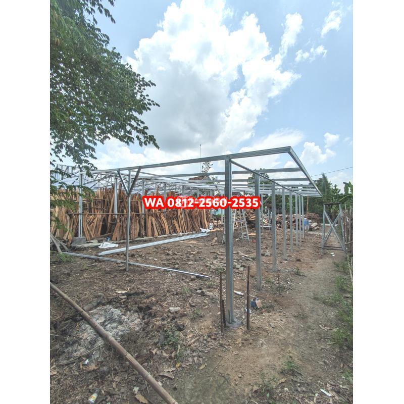 Jasa Pasang Kanopi Baja Ringan Galvalum Terbaik - Klaten Jawa Tengah