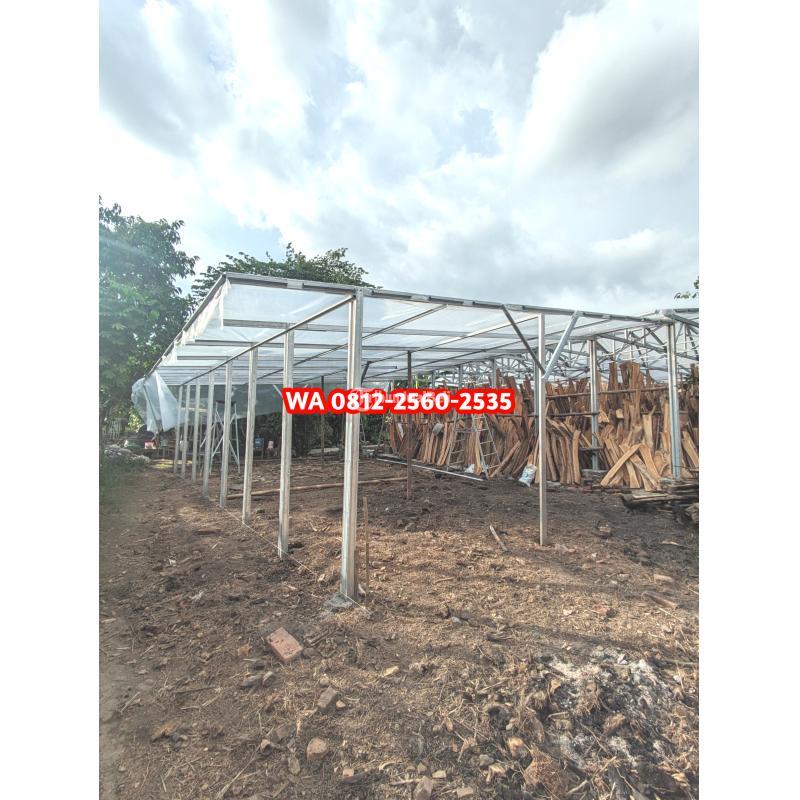 Jasa Pasang Kanopi Baja Ringan Galvalum Terbaik - Klaten Jawa Tengah