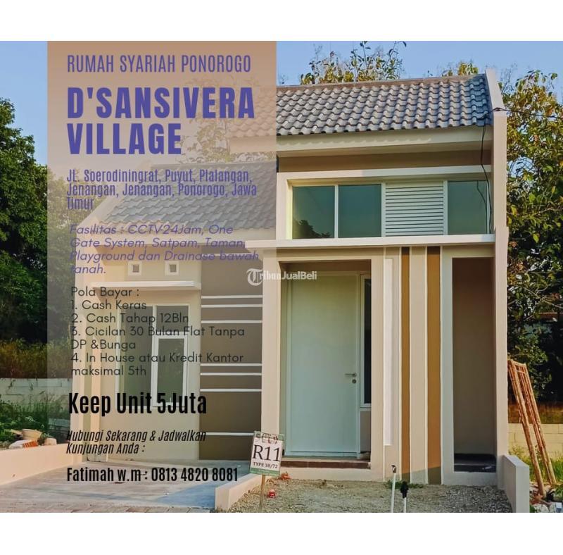 Jual Rumah Minimalis Tipe 38 Baru Siap Huni - Ponorogo Jawa Timur