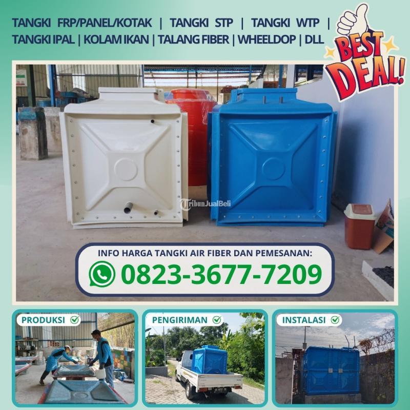 Harga Pabrik Tangki Air Fiberglass 3000 Liter - Yogyakarta