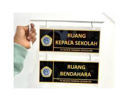 Papan Nama Ruangan Akrilik Custom - Raja Ampat Papua Barat 
