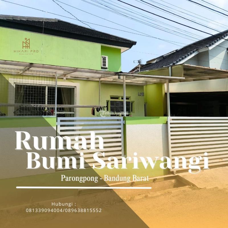 Dijual Rumah Bumi Sariwangi Minimalis LT76 LB50 2KT 2KM SHM - Bandung Barat Jawa Barat