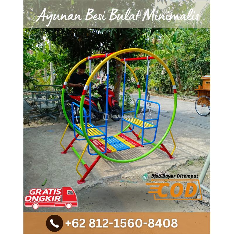 Produksi Ayunan Anak Bulat Dari Besi Dan Playground Tk Di Ngawen Di   2 26998674 Produksi Ayunan Anak Bulat Dari Besi Dan Playground Tk Kec Ngawen Gunungkidul 