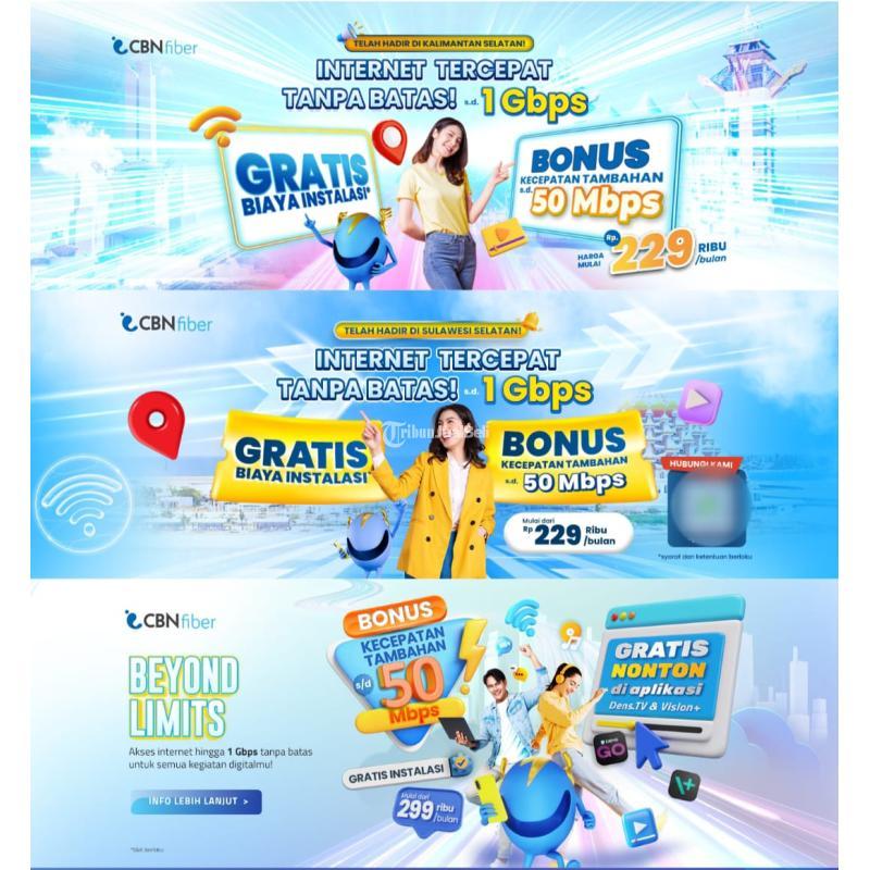 Jasa Pemasangan Wifi Bonus Kecepatan 50mbps - Gowa Sulawesi Selatan