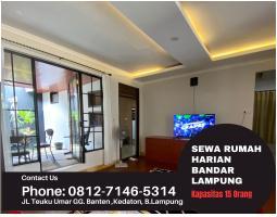 Sewa Rumah Harian Harga Terjangkau - Bandar Lampung