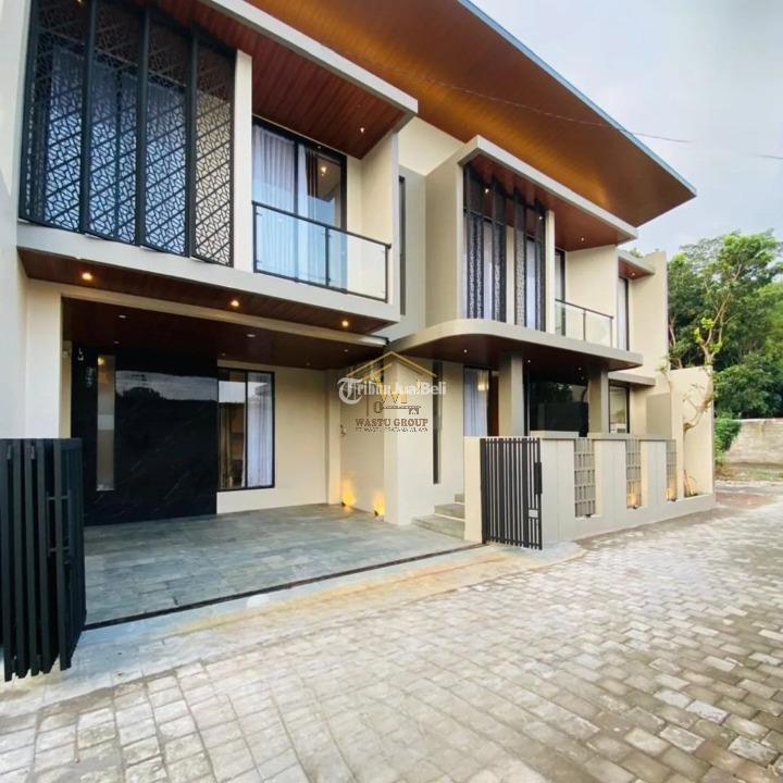 Dijual Rumah 2 Lantai LT146 LB171 SHM 4KT 4KM Private Pool Dekat Polda DIY - Sleman Yogyakarta