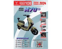 Sepeda Listrik U-Winfly M70 - Malang Kota Jawa Timur