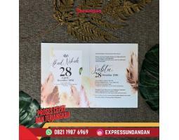 Undangan Pernikahan Murah Sehari jadi Minimal 50pcs - Magelang Jawa Tengah