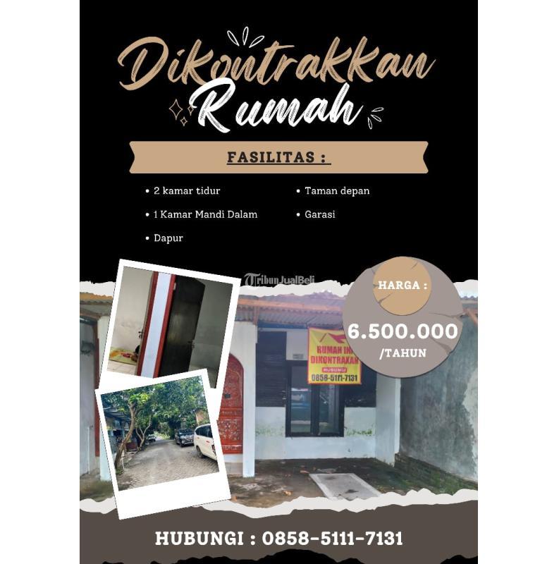 Dikontrakkan Rumah Luas 6x12m 2KT 1KM Legalitas SHM - Sidoarjo Jawa Timur 