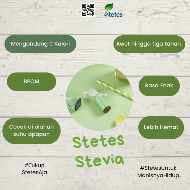 Grosir Resmi Stetes Stevia Untuk Diet Diabetes Mamasa 30ml - Makassar Sulawesi Selatan 