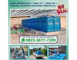 Tangki Air Fiberglass 5000 Liter Harga Terjangkau - Cianjur Jawa Barat
