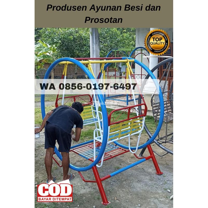 Bengkel Las Ayunan Besi Taman dan Prosotan Anak di Bawen - Semarang Jawa Timur