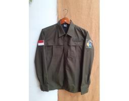 Seragam Karyawan Custom Abad Selatan Kemeja Bordir - Alor NTT