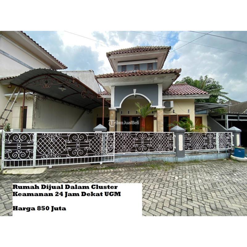 Jual Rumah Dalam Cluster Luas 89m2 SHM Keamanan 24 Jam Dekat UGM - Yogyakarta