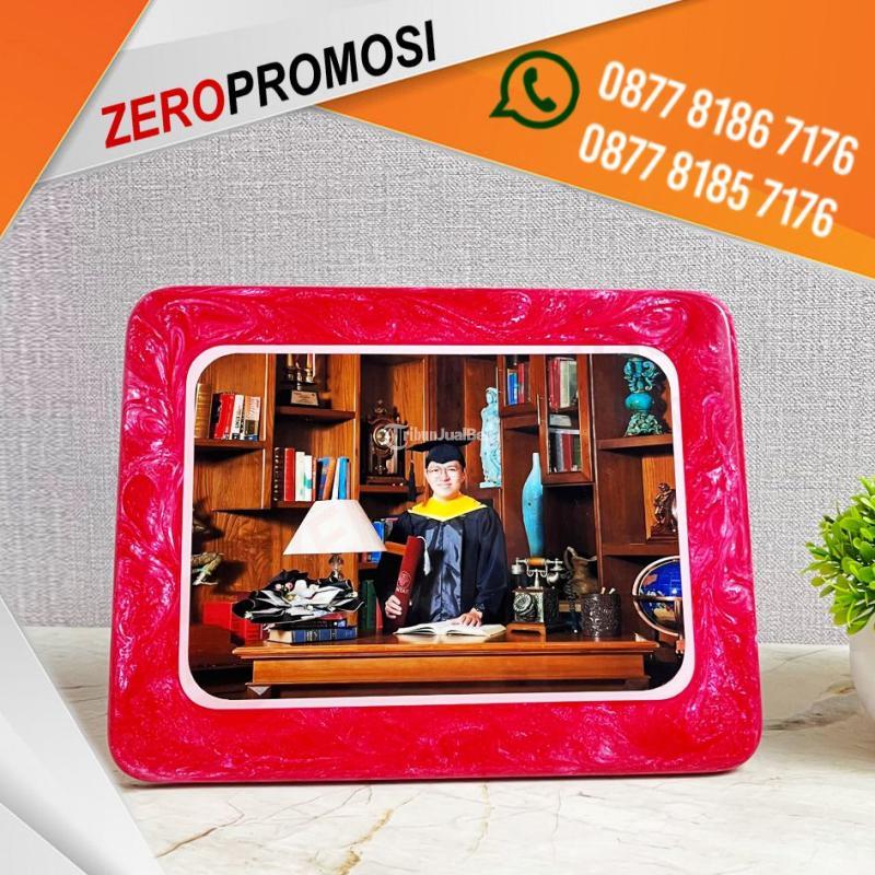 Souvenir Photoblock Glasswood Mutiara Full Warna Custom di Tangerang