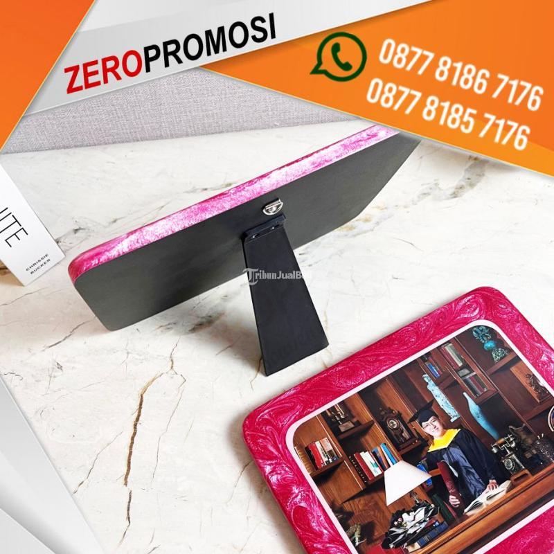 Souvenir Photoblock Glasswood Mutiara Full Warna Custom di Tangerang