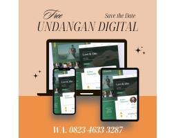 Jasa Pembuatan Undangan Digital Desain Custom - Bontang Kalimantan Timur