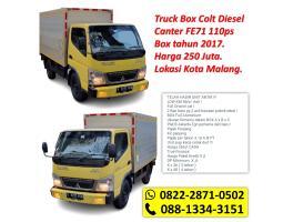 Truck Box Hino Dutro 110SD Long Chassis Tahun 2010 Bekas - Malang Kota Jawa Timur