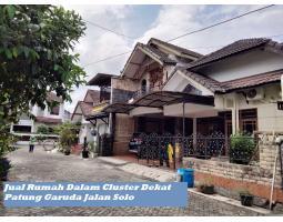 Jual Rumah Tipe 225 Dalam Cluster Dekat Patung Garuda Jalan Solo - Yogyakarta