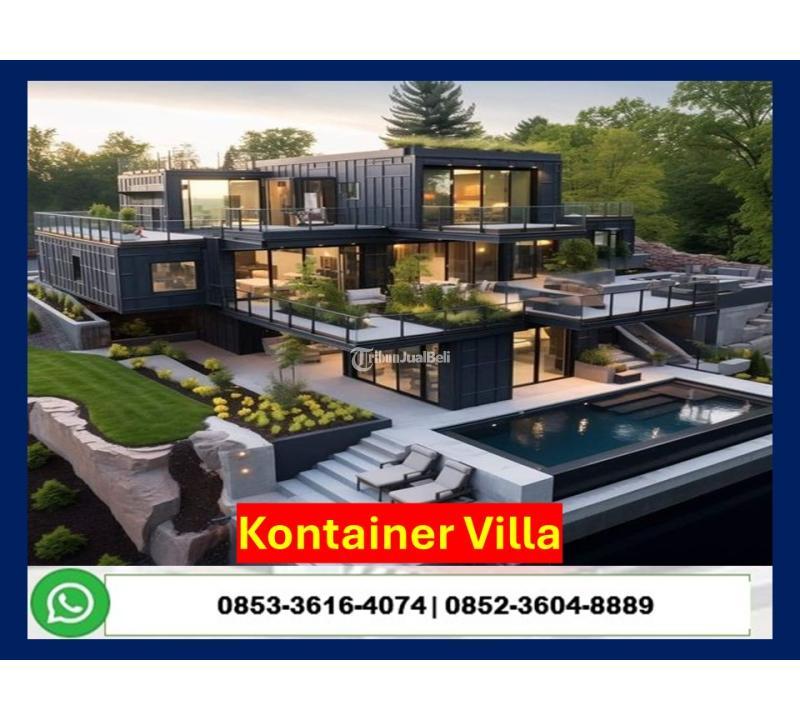 Jasa Pembuatan Kontainer Modifikasi Villa Pegunungan - Malang Jawa Timur