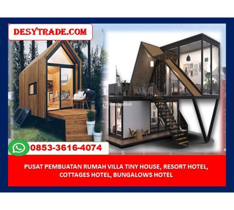 Jasa Pembuatan Rumah Villa Kontainer Mewah Minimalis - Batu Jawa Timur