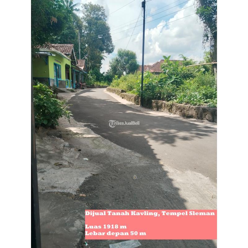 Jual Tanah Kavling Luas 1.918 m2 di Tempel - Sleman Jogja
