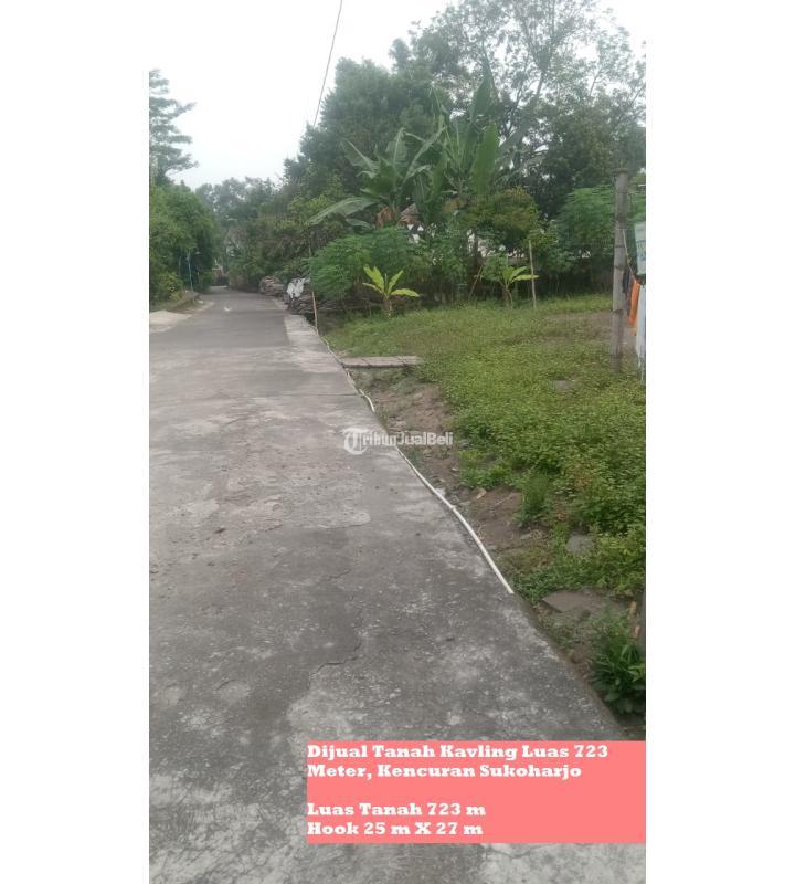 Jual Tanah Kavling Luas 723 Meter Kencuran Sukoharjo - Sleman Jogja