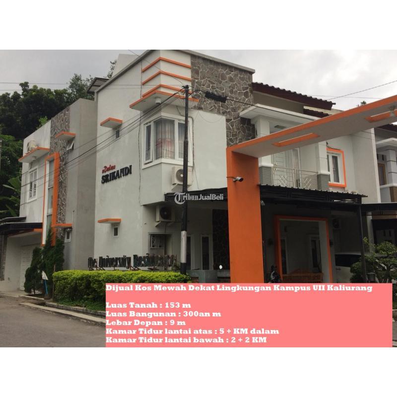 Jual Rumah Kos Mewah Luas 300 m2 Dekat Lingkungan Kampus UII Kaliurang - Sleman Jogja