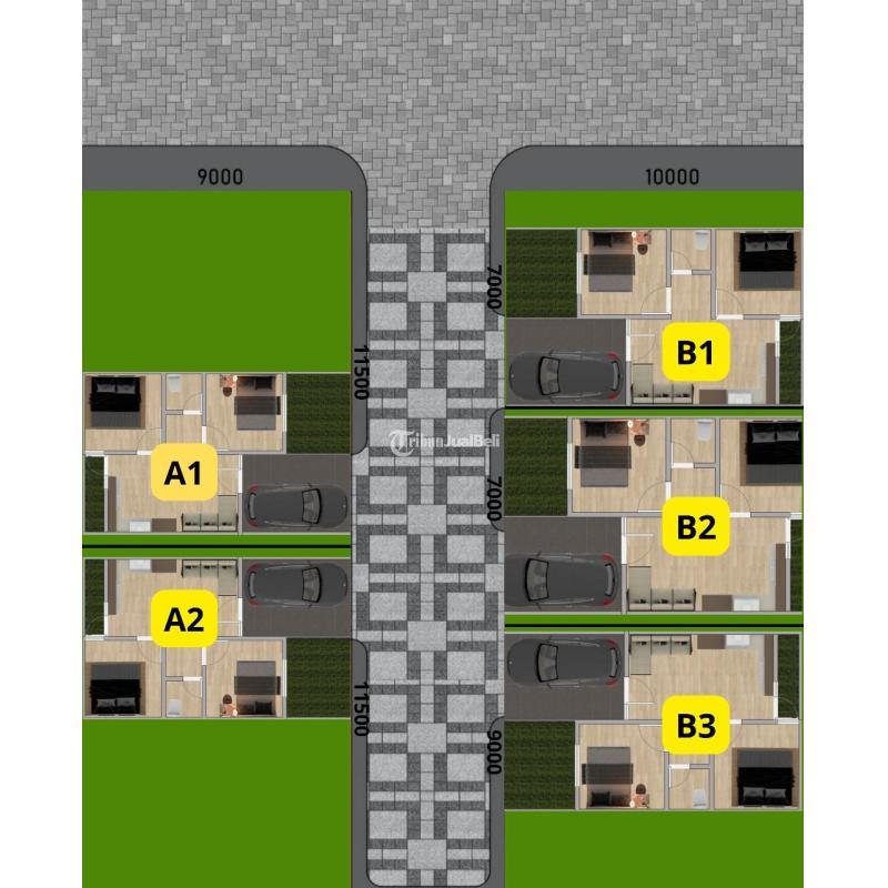 Dijual Rumah Terbaru LT70 LB36 SHM 2KT 1KM Harga Termurah - Magelang Jawa Tengah