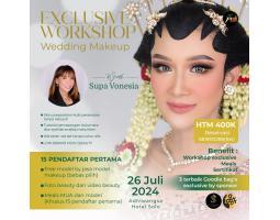  CV.Moigantara, Workshop Ekslusif Wedding Makup Solo 2024 - Solo Jawa Tengah