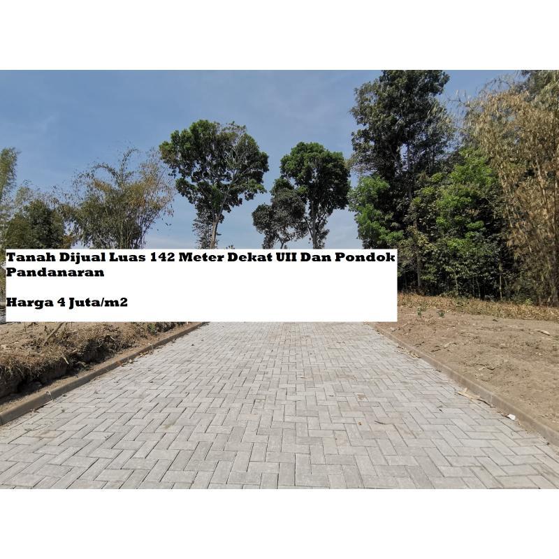Dijual Tanah Luas 142 Meter SHM Dekat UII Dan Pondok Pandanaran - Sleman Yogyakarta