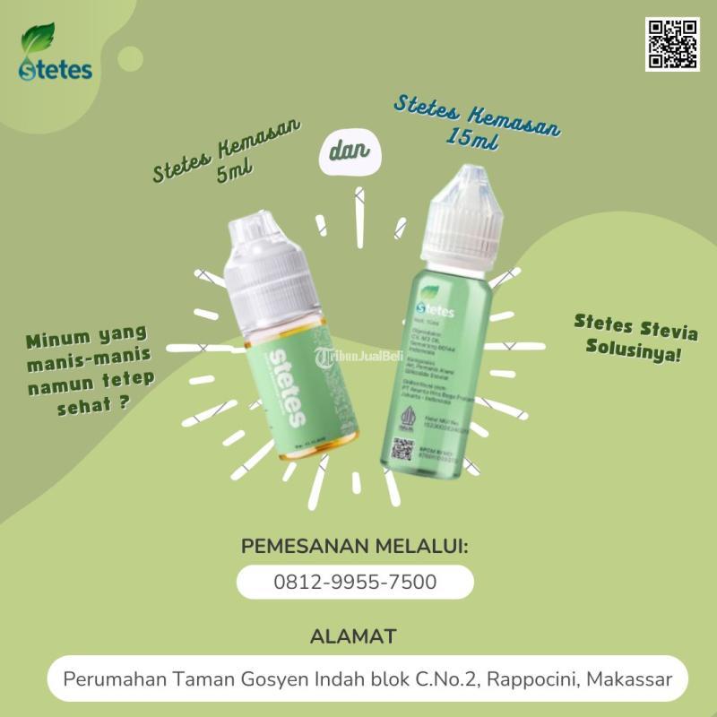 Toko Utama Stetes Stevia Terbesar Untuk Diet Diabetes Puncak Jaya 15ml - Makassar Sulawesi Selatan