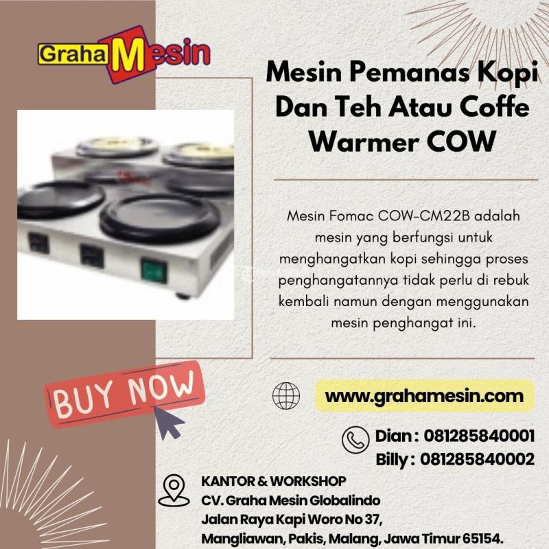 Termurah dan Terbaru Mesin Pemanas Kopi Dan Teh Atau Coffee Warmer COW - Malang Jawa Timur