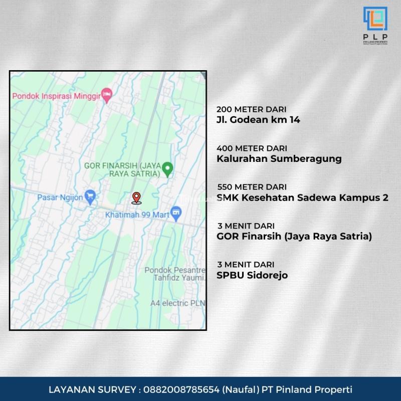 Dijual Tanah Kavling LT91 m2 Legalitas SHM Siap Bangun - Sleman Yogyakarta