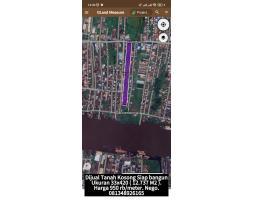 Dijual Tanah Kosong Siap Bangun Ukuran 33x420  12.737 M2 - Pontianak Kalimantan Barat
