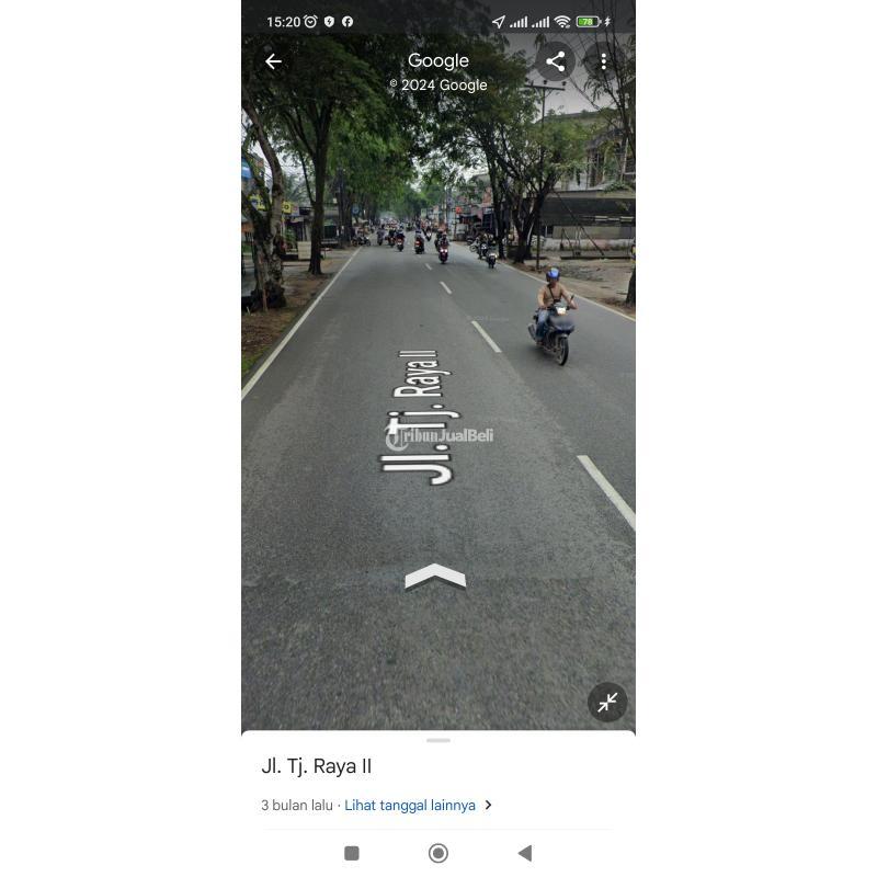 Dijual Tanah Kosong Siap Bangun Ukuran 33x420 12.737 M2 - Pontianak Kalimantan Barat