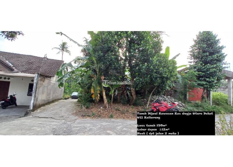 Dijual Tanah Kawasan Kos Luas 159m2 SHM Jogja Utara Dekat UII Kaliurang - Sleman Yogyakarta