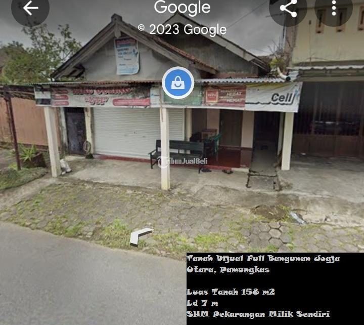 Dijual Tanah Full Bangunan Luas 158m2 SHM Jogja Utara, Pamungkas - Sleman Yogyakarta