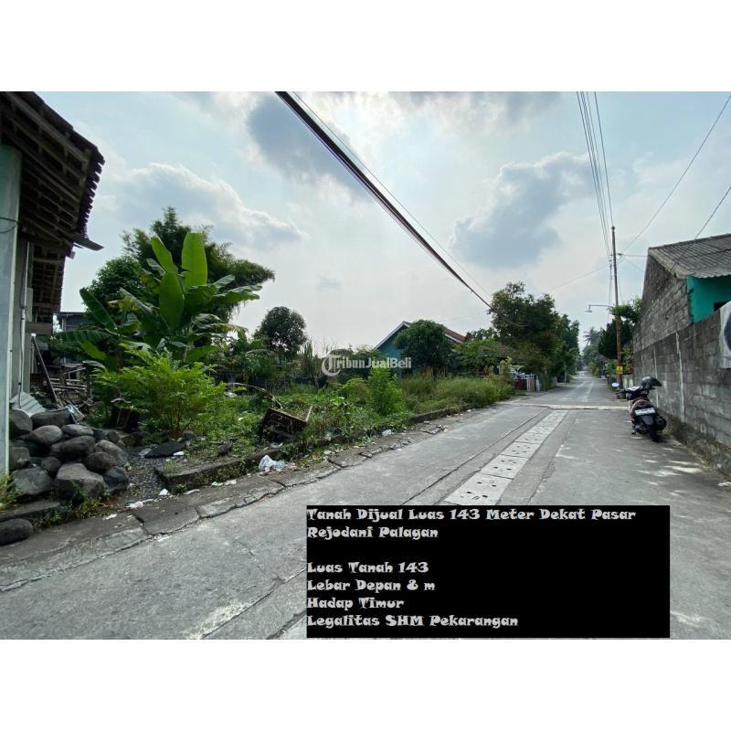 Dijual Tanah Luas 143 Meter Dekat Pasar Rejodani Palagan - Kulon Progo Yogyakarta