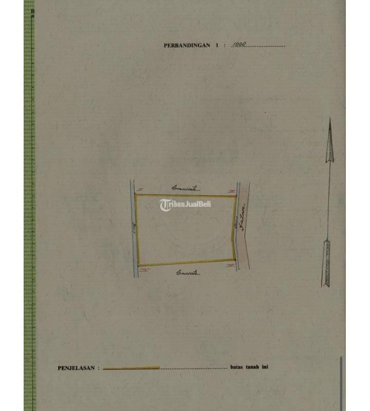 Dijual Tanah Luas 2815m2 SHM, 800 Meter Dari Jalan Palagan - Sleman Yogyakarta
