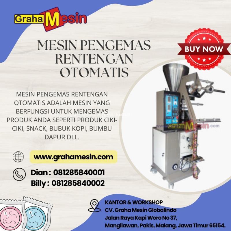 Terbaik Mesin Pengemas Rentengan Otomatis - Malang Jawa Timur