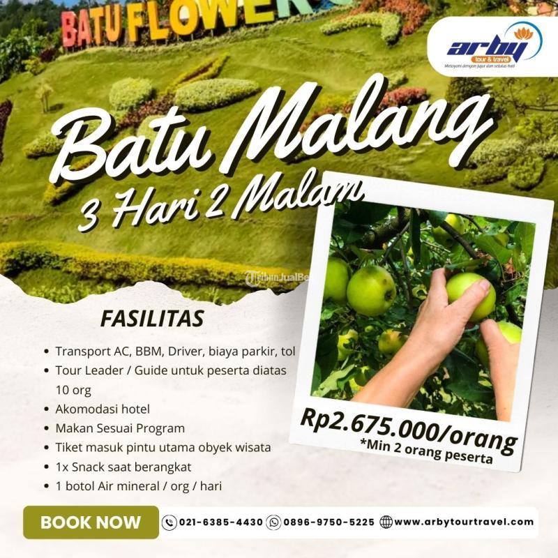 Tour Wisata Batu Malang 3H2M - Jakarta Pusat